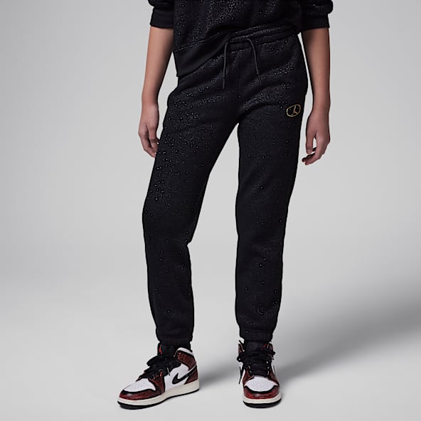 Girls Black Joggers Sweatpants. Nike NL
